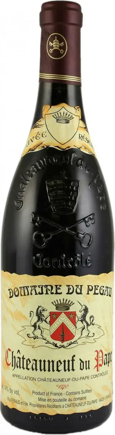 Вино Domaine du Pegau, Chateauneuf-du-Pape Cuvee Reservee AOC 2012 3 л
