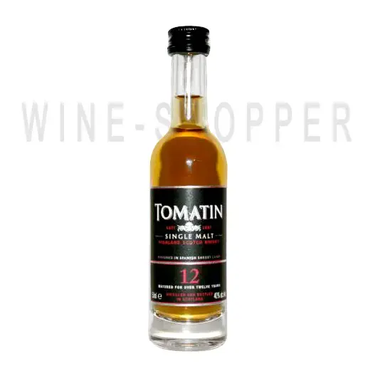 Виски Tomatin 12 Years Old 0.05 л