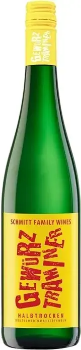 Вино Schmitt Family Wines Gewurztraminer Halbtrocken, 2022, 0.75 л
