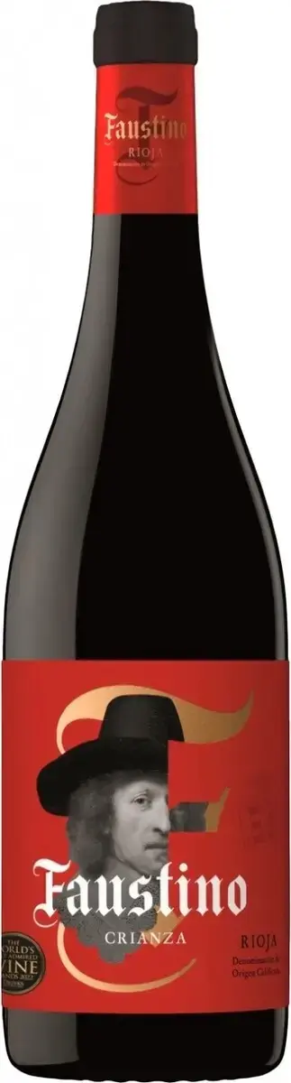 Вино Faustino Crianza Rioja DOC, 2021, 0.75 л