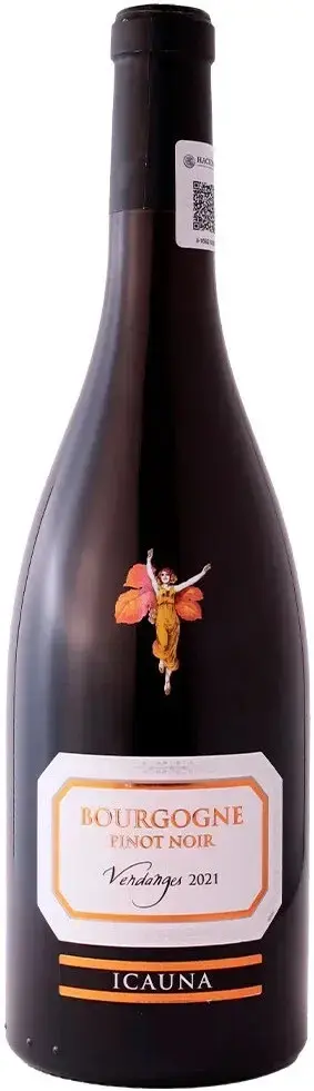 Вино La Chablisienne Icauna Bourgogne Pinot Noir, 2021, 0.75 л