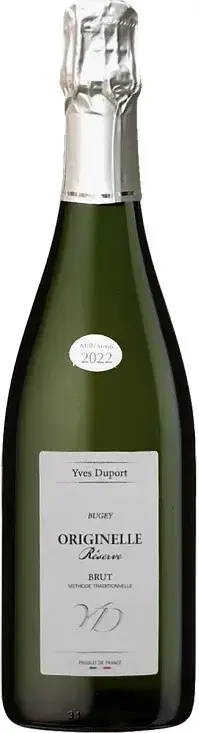 Игристое вино Yves Duport, Originelle Reserve Brut, Bugey AOP, 2022, 0.75 л