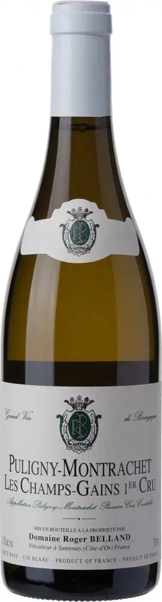 Вино Roger Belland Puligny-Montrachet 1-er Cru Les Champs-Gains AOC, 2022, 0.375 л