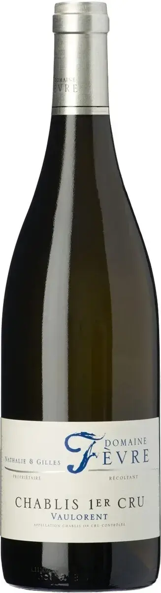 Вино Domaine Nathalie & Gilles Fevre Chablis 1-er Cru AOC Vaulorent, 2017, 0.75 л
