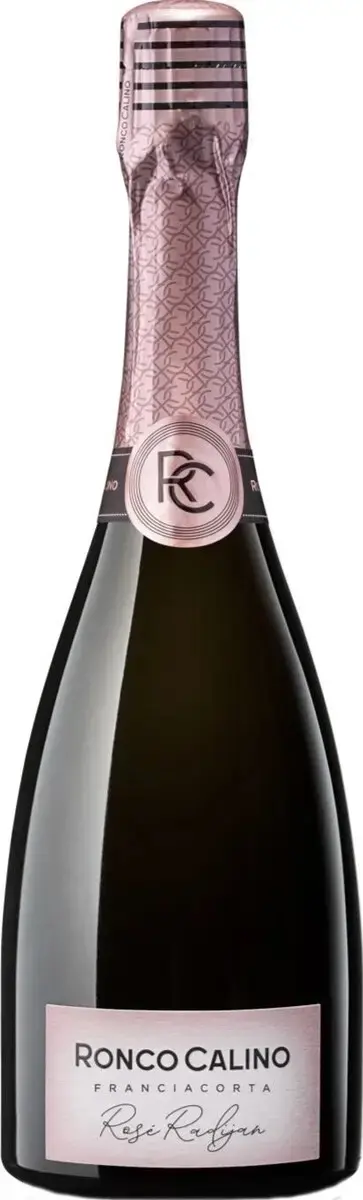 Игристое вино Ronco Calino Radijan Franciacorta DOCG Extra Brut Rose, 0.75 л
