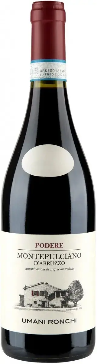 Вино Umani Ronchi Podere Montepulciano d'Abruzzo, 2023, 0.75 л