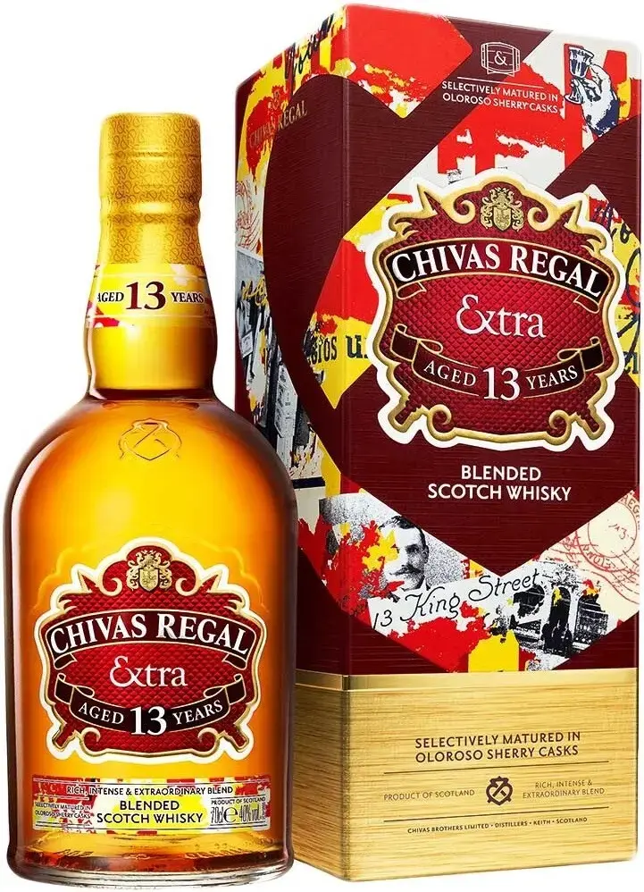 Виски Chivas Regal Extra 13 Years Old Oloroso Sherry Casks, gift box, 1 л