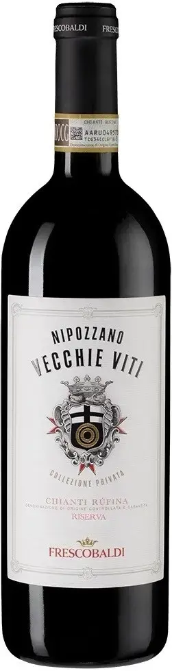 Вино Marchesi de Frescobaldi Nipozzano Vecchie Viti Chianti Rufina Riserva DOCG, 2021, 0.75 л