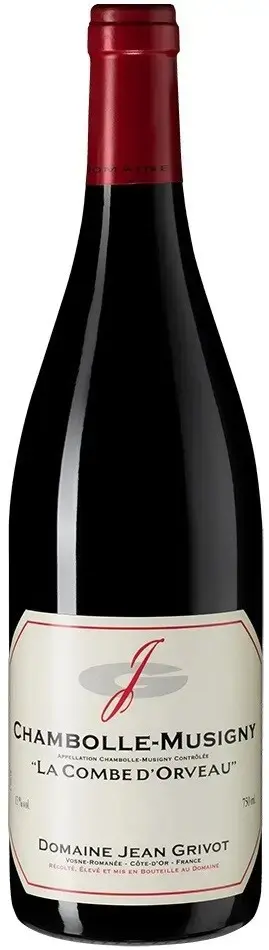 Вино Domaine Jean Grivot Chambolle-Musigny AOC La Combe d'Orveau, 2022, 0.75 л