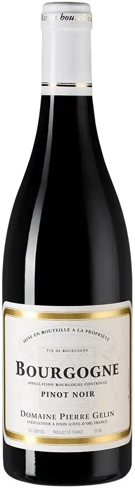 Вино Domaine Pierre Gelin Bourgogne Pinot Noir AOC, 2023, 0.75 л