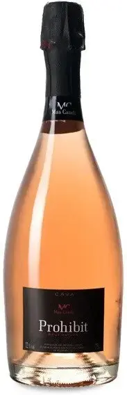 Игристое вино Mas Candi Prohibit Brut Nature Rosado, 2019, 0.75 л