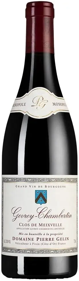 Вино Domaine Pierre Gelin Gevrey-Chambertin Clos de Meixvelle, 2020, 0.75 л