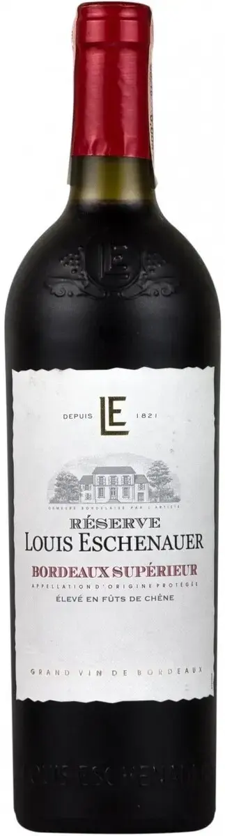 Вино Louis Eschenauer Bordeaux Superieur AOC Reserve, 0.75 л