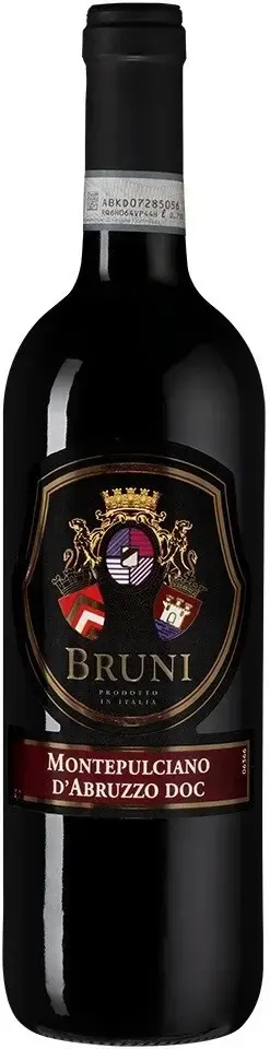 Вино Bruni Montepulciano d'Abruzzo DOC, 2023, 0.75 л