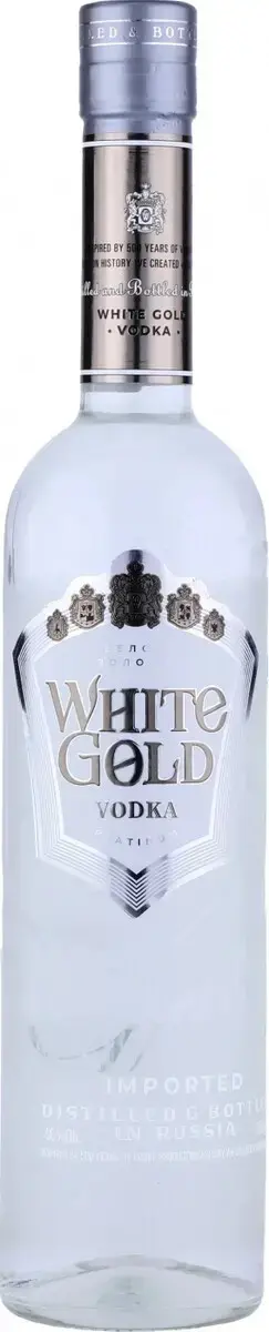 Водка MMVZ White Gold Platinum, 0.5 л