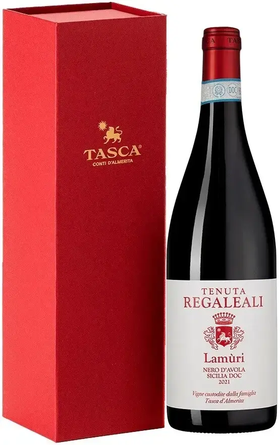 Вино Lamuri Sicilia DOC gift box, 2021, 0.75 л