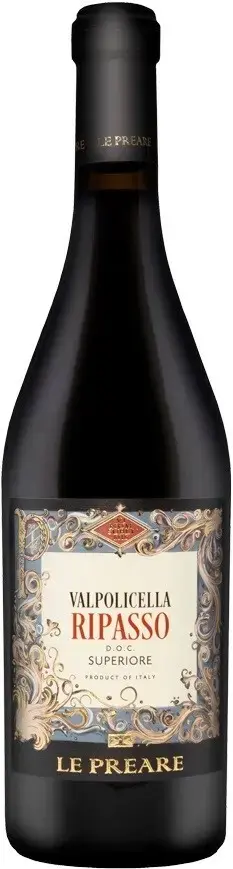 Вино Cantina di Negrar Le Preare Valpolicella Ripasso Superiore DOC, 2021, 0.75 л