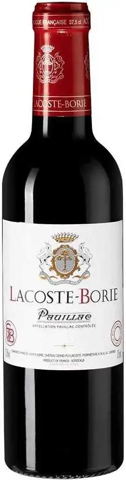 Вино Lacoste Borie, 2018, 0.375 л