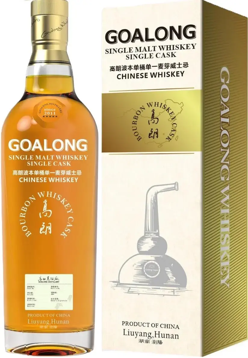 Виски Goalong Chinese Bourbon Whiskey Cask, gift box, 0.7 л