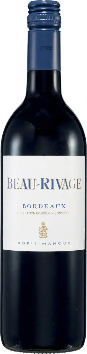 Вино Borie-Manoux Beau-Rivage Rouge Bordeaux AOC 2016 0.75 л