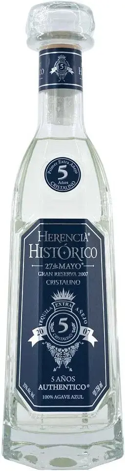 Текила Herencia Historico 27 de Mayo Gran Reserva Cristalino 0.75 л