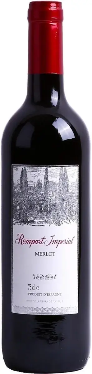 Вино Rempart Imperial Merlot, 2022, 0.75 л