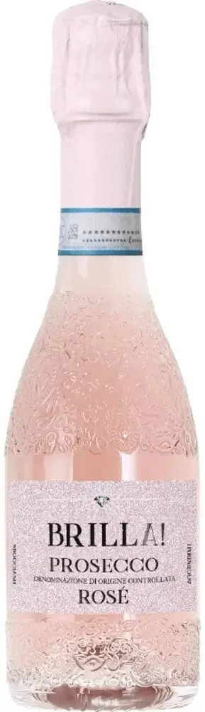 Игристое вино Brilla! Prosecco DOC Rose, 2023, 0.2 л