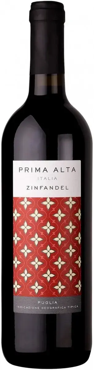 Вино Botter Prima Alta Zinfandel Puglia IGP, 2023, 0.75 л