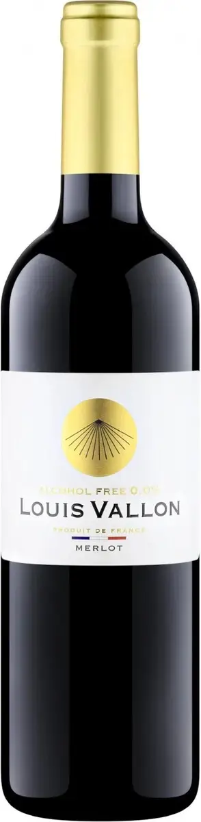 Вино Louis Vallon Merlot Alcohol Free, 0.75 л
