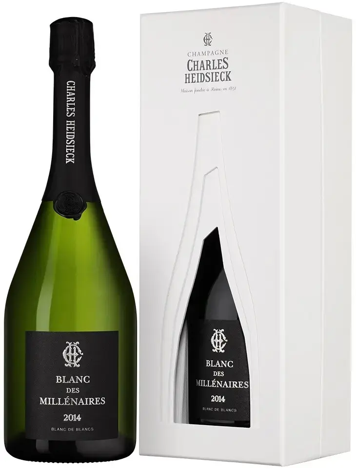 Шампанское Charles Heidsieck Blanc des Millenaires Blanc de Blancs Champagne AOC  gift box, 2014, 0.75 л