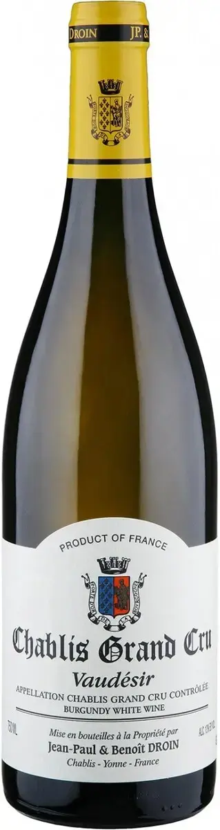 Вино Jean-Paul & Benoit Droin Chablis Grand Cru Vaudesir AOC, 2023, 0.75 л