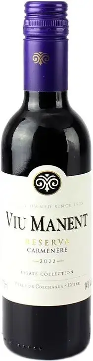 Вино Viu Manent Estate Collection Reserva Carmenere, 2022, 0.375 л