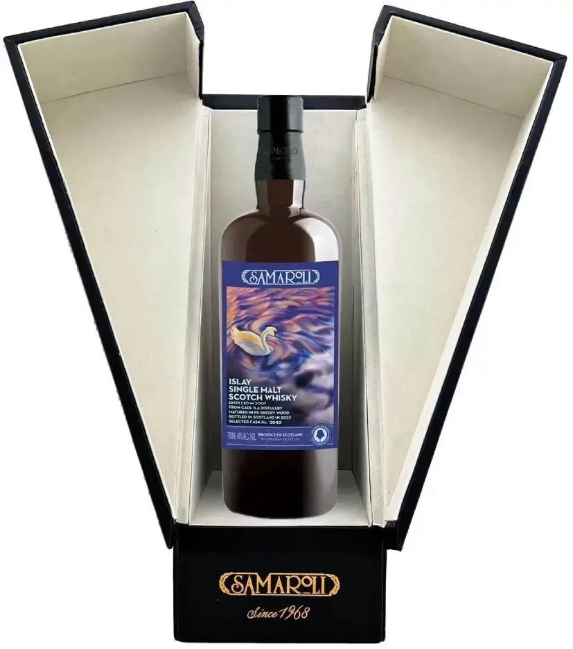 Виски Samaroli Caol Ila Pedro Ximenez Sherry Single Malt, 2007, gift box, 0.7 л