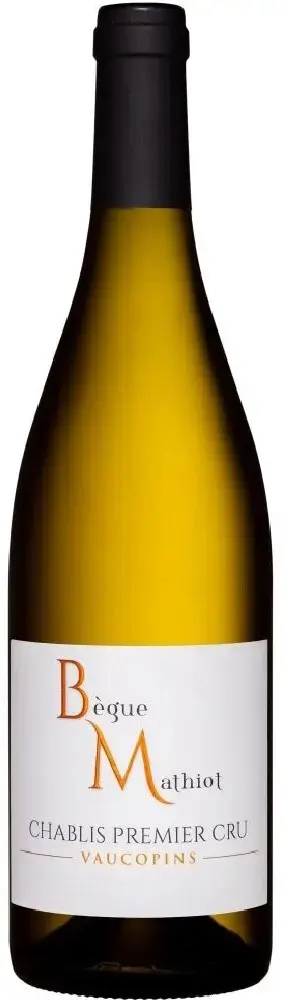Вино Domaine Begue Mathiot Chablis 1-er Cru Vaucopins AOC, 2022, 0.75 л