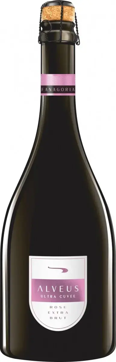 Вино Fanagoria Alveus Ultra Cuvee Rose Extra Brut, 2022, 0.75 л
