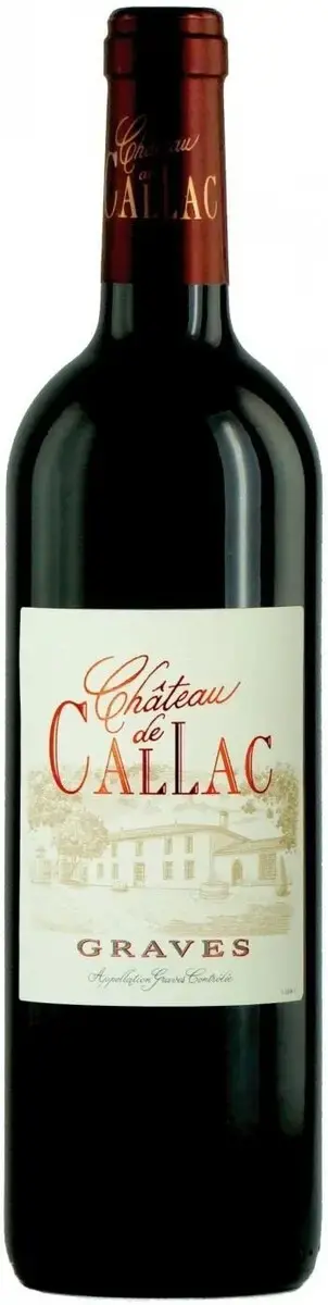 Вино Chateau de Callac Graves AOC, 0.75 л
