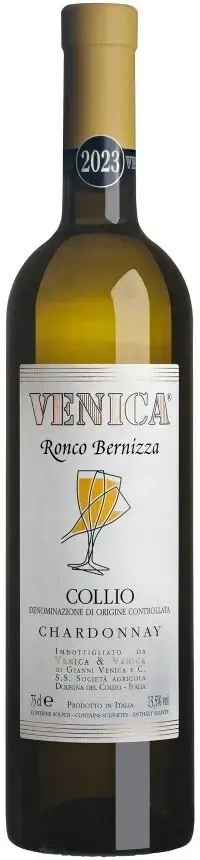 Вино Venica & Venica Ronco Bernizza Chardonnay Collio DOC, 2023, 0.75 л