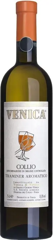 Вино Venica & Venica Traminer Aromatico Collio DOC, 2023, 0.75 л