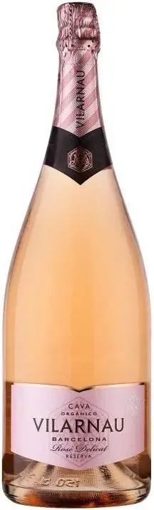Игристое вино Vilarnau Brut Reserva Rose Delicat Cava DО, 2022, 1.5 л