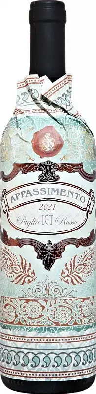 Вино Botter Appassimento Rosso Puglia IGT, 2021, 0.75 л