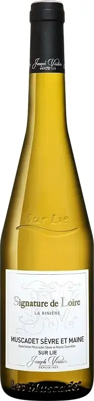 Вино Joseph Verdier Signature de Loire La Riniere Muscadet Sevre et Maine АОC Sur Lie, 2023, 0.75 л