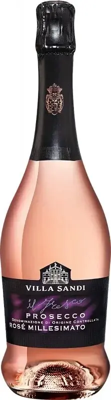 Игристое вино Villa Sandi Il Fresco Prosecco Rose DOC Millesimato, 2023, 0.75 л