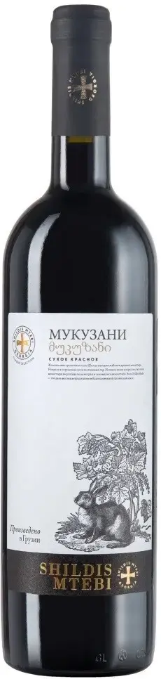 Вино Shildis Mtebi Mukuzani, 2023, 0.75 л