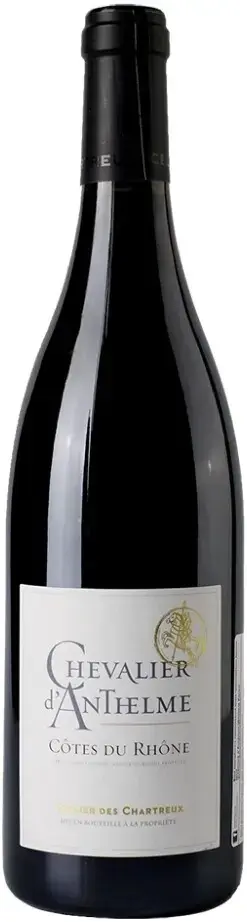 Вино Cellier des Chartreux Chevalier d'Anthelme Rouge Cotes du Rhone AOP, 2023, 0.75 л
