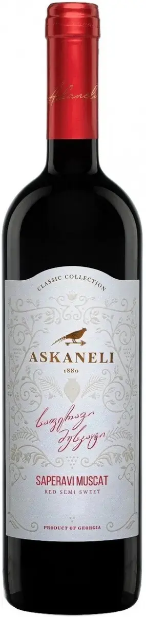 Вино  Askaneli Classic Collection Saperavi-Muscat, 2023, 0.75 л