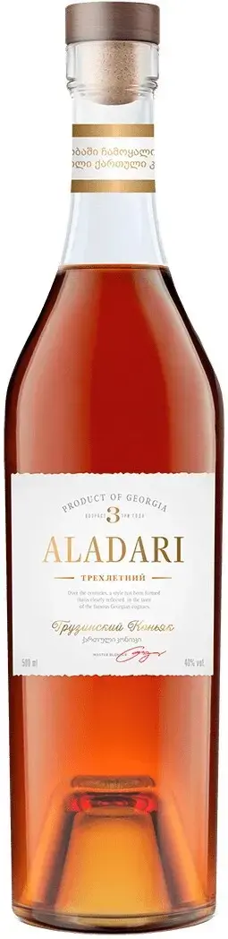 Коньяк Aladari 3 Years, 0.5 л