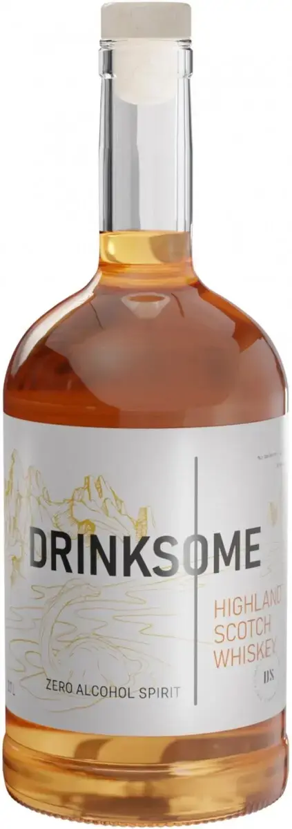 Висковый напиток Drinksome Highland Scotch Whiskey Zero Alcohol, 0.7 л