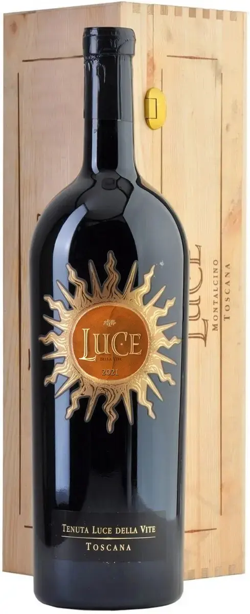Вино Luce, wooden box, 2021,  1.5 л