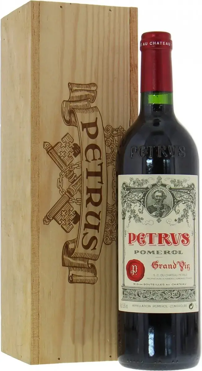 Вино Petrus Pomerol AOC, wooden box, 2017,  1.5 л