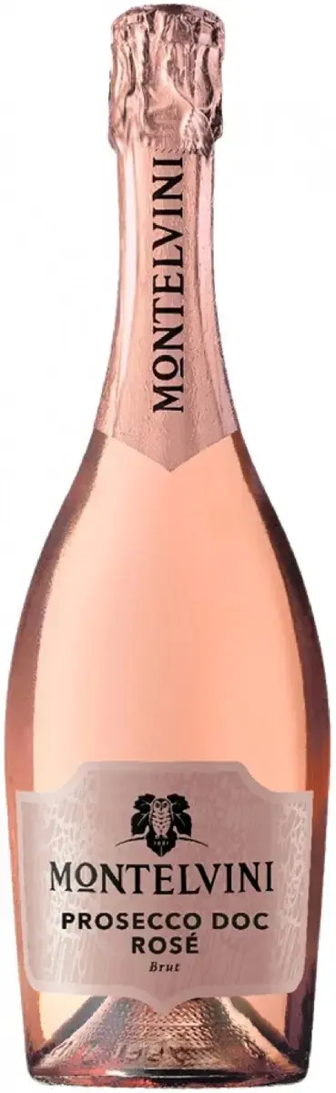 Игристое вино Montelvini Prosecco DOC Rose Brut, 2023, 0.75 л
